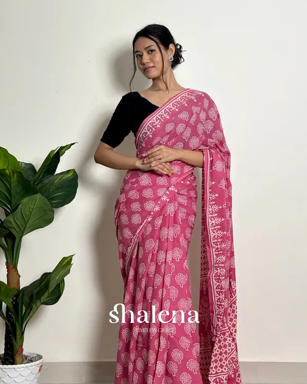 Pink__Color_1_Minute_Ready_To_Wear_Mulmul_Cotton_Digital_Printed_Saree_With_Pocket
