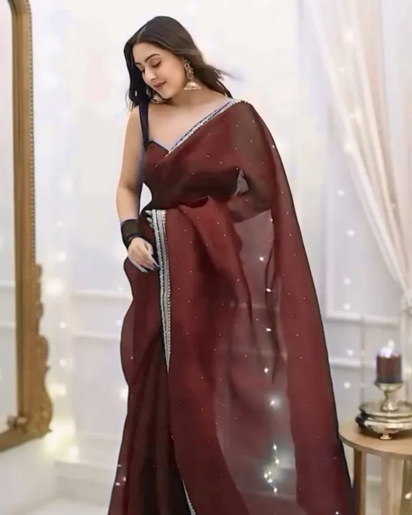 Maroon_Color_Georgette_1_-_Minute_Ready_to_Wear_Saree_with_Fully_Stitch_Blouse_(Free_Size)_Up_to_44
