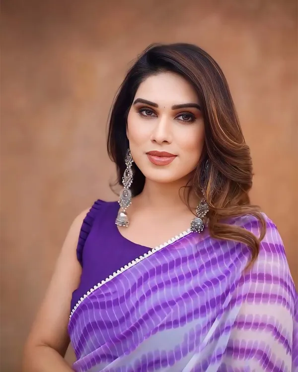 Purple_Color_1-Minute_Ready_To_Wear_Georgette_Saree_With_Blouse_Piece