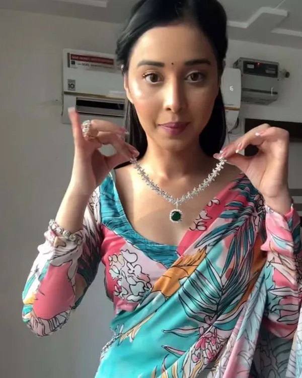 Multi_Color_1-Minute_Ready_To_Wear_Georgette_Saree_With_Blouse_Piece