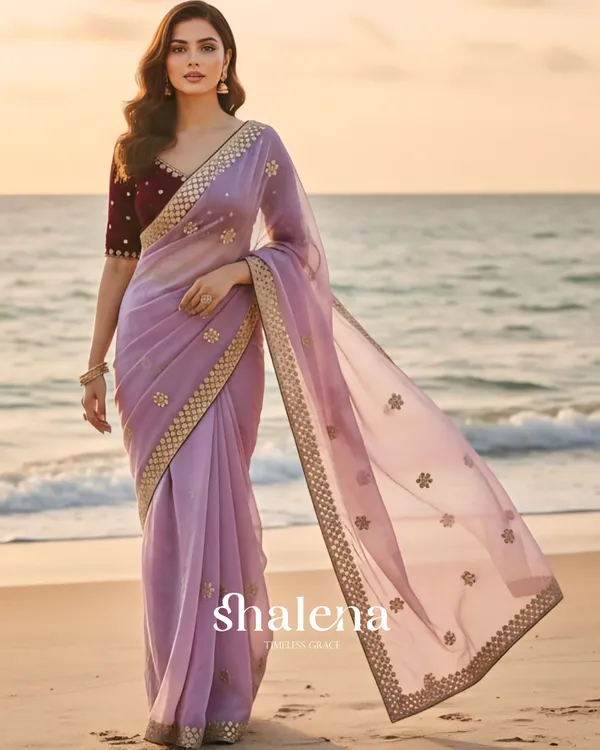 Ethereal_Lavender_Embroidery_Work_Jimmy_Choo_Silk_Saree_With_Scrumptious_Full_Stitched_Blouse