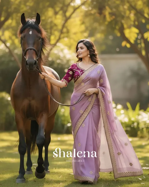Ethereal_Lavender_Embroidery_Work_Jimmy_Choo_Silk_Saree_With_Scrumptious_Full_Stitched_Blouse