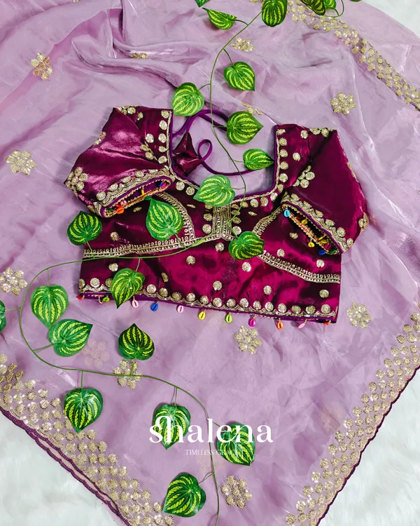 Ethereal_Lavender_Embroidery_Work_Jimmy_Choo_Silk_Saree_With_Scrumptious_Full_Stitched_Blouse