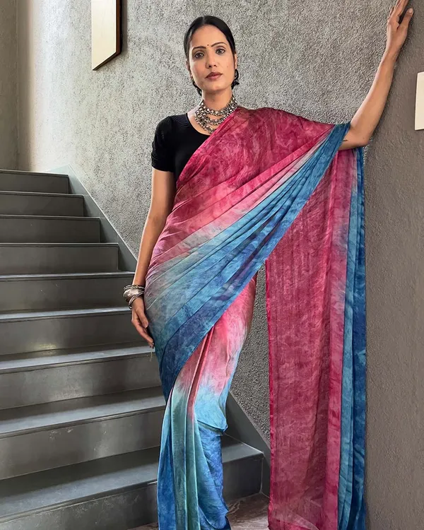 Pink_And_Blue_Color_1-Minute_Ready_To_Wear_Naylon_Saree_With_Blouse_Piece