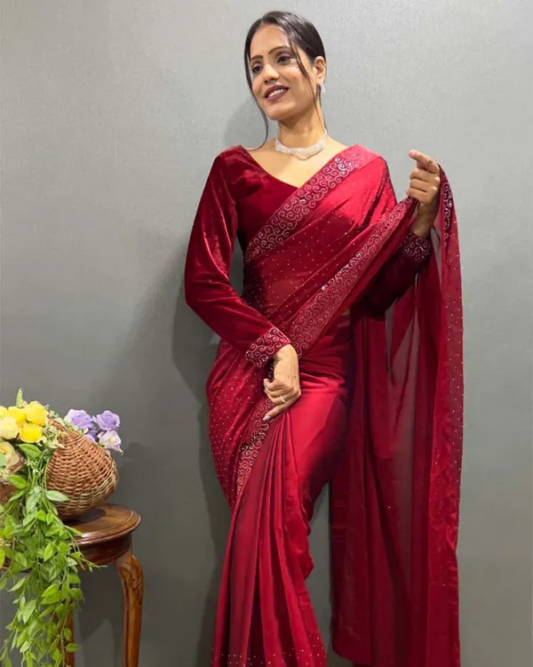 Maroon_Color_1_-_Minute_Ready_to_Wear_Rangoli_Silk_Saree_with_Fully_Stitch_Blouse_(Free_Size)_Up_to_44