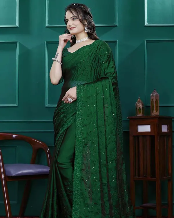 Green_Color_1_-_Minute_Ready_to_Wear_Rangoli_Silk_Saree_with_Unstitch_Blouse_Piece