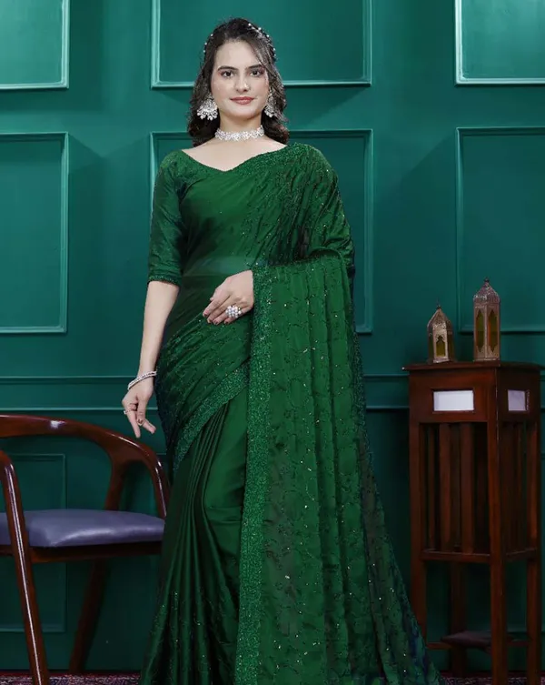 Green_Color_1_-_Minute_Ready_to_Wear_Rangoli_Silk_Saree_with_Unstitch_Blouse_Piece