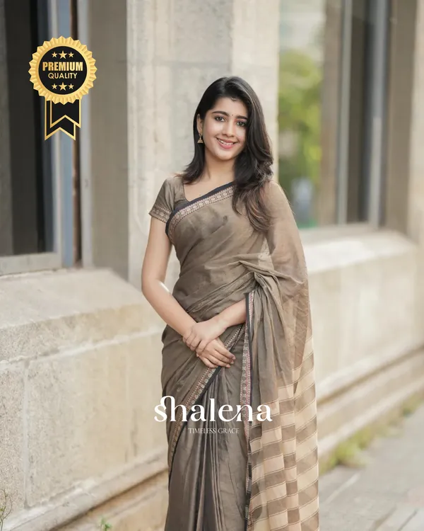 Beige_Color_1_-_Minute_Ready_to_Wear_Mulmul_Cotton_Saree_with_Blouse_Piece