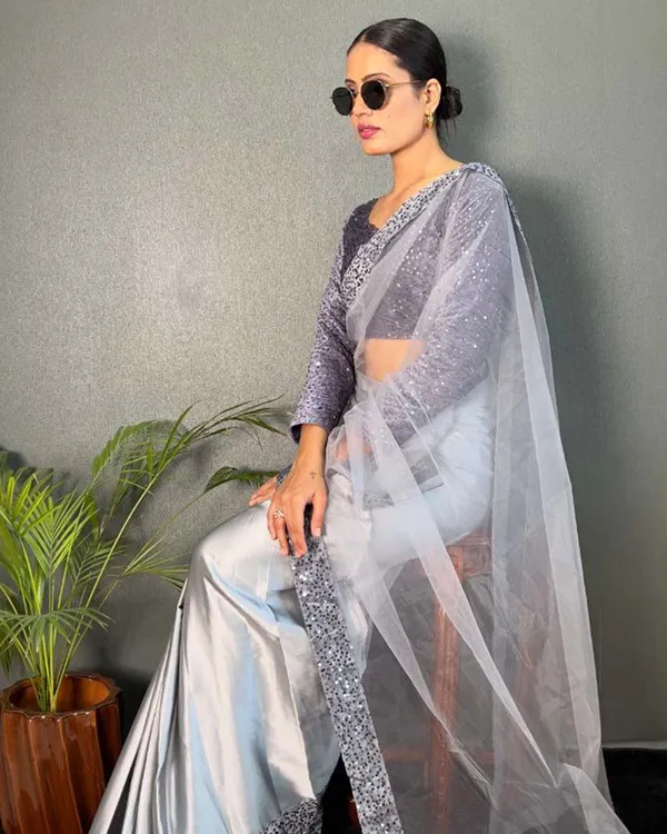 Silver_Color_1_-_Minute_Ready_to_Wear_Satin_Silk_Saree_with_Fully_Stitch_Blouse_(Free_Size)_Up_to_44