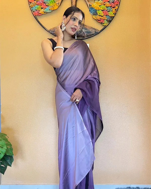 Purple_Color_1-Minute_Ready_To_Wear_Chiffon_Saree_With_Blouse_Piece