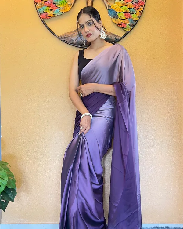 Purple_Color_1-Minute_Ready_To_Wear_Chiffon_Saree_With_Blouse_Piece