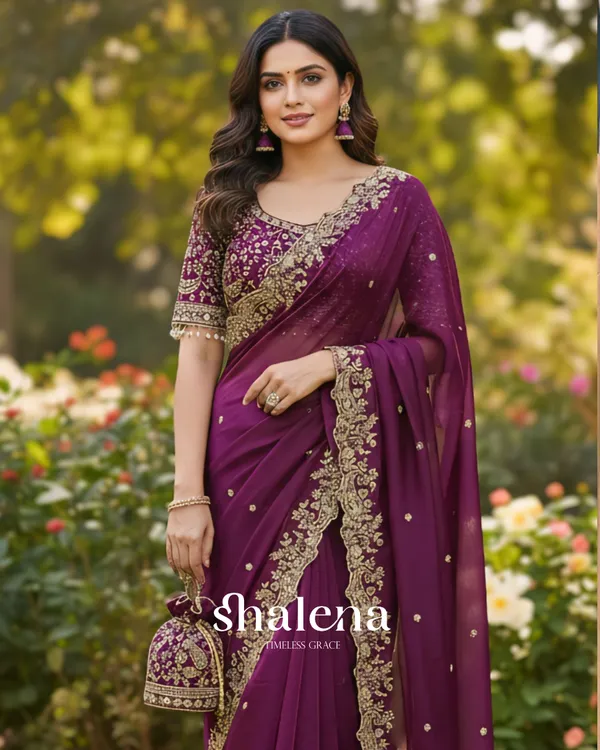 Beauteous_Purple_Embroidery_Work_Fancy_Silk_Saree_With_Nebula_Full_Stitched_Blouse