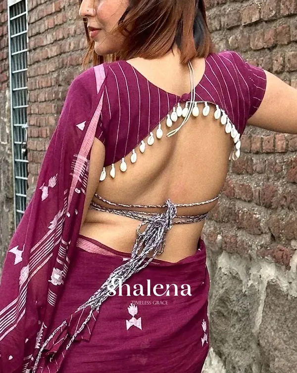 Neelaab_-_Regal_Purple_1-Minute_Ready_to_Wear_Saree_with_Matching_Blouse_Piece