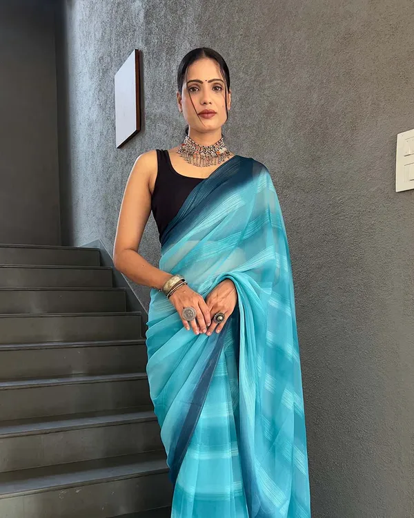 Sky_Blue_Color_1-Minute_Ready_To_Wear_Georgette_Saree_With_Blouse_Piece