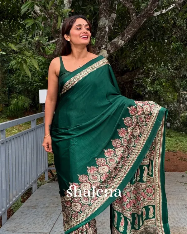 Green_Color_1_Minute_Ready_to_Wear_Digitial_Printed_Crape_Silk_Saree