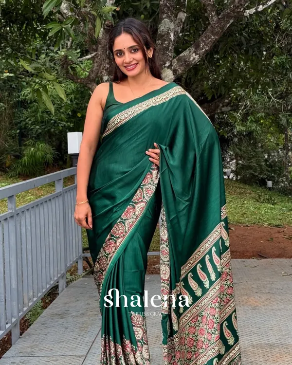 Green_Color_1_Minute_Ready_to_Wear_Digitial_Printed_Crape_Silk_Saree