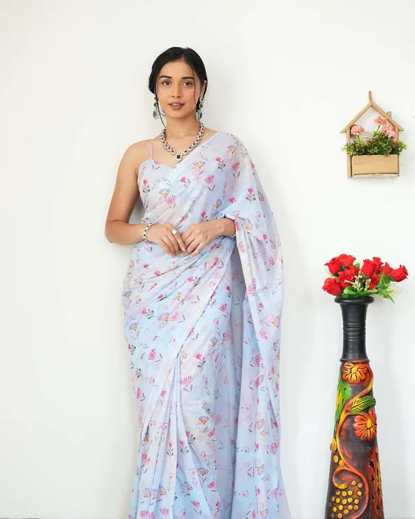 Light_Blue_Color_1-Minute_Ready_To_Wear_Georgette_Saree_With_Blouse_Piece