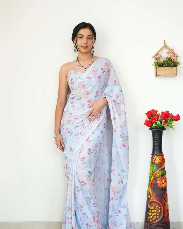 Light_Blue_Color_1-Minute_Ready_To_Wear_Georgette_Saree_With_Blouse_Piece