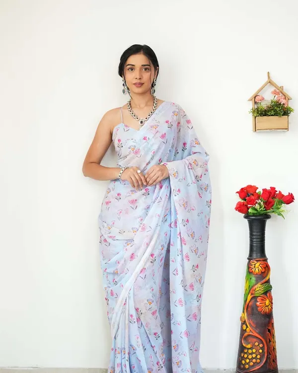 Light_Blue_Color_1-Minute_Ready_To_Wear_Georgette_Saree_With_Blouse_Piece