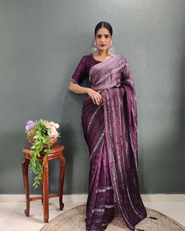 Purple_Color_1_-_Minute_Ready_to_Wear_Zari_Woven_Saree_with_Unstitch_Blouse_Piece