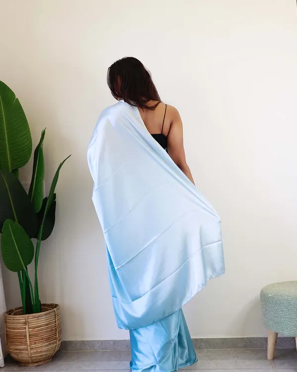 Sky_Blue_Colour_1-Minute_Ready_To_Wear_Chiffon_Saree_With_Blouse_Piece