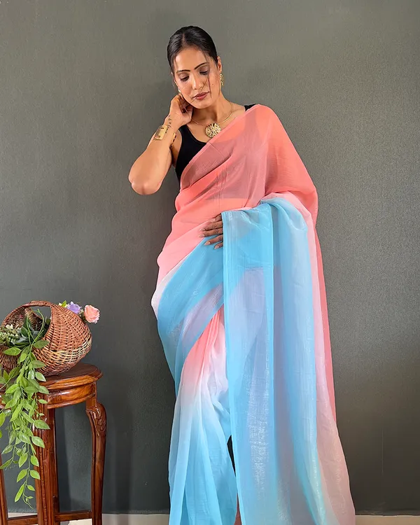Pink_And_Blue_Color_1-Minute_Ready_To_Wear_Georgette_Saree_With_Blouse_Piece