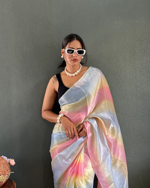 Dual_Color_1-Minute_Ready_To_Wear_Georgette_Saree_With_Blouse_Piece