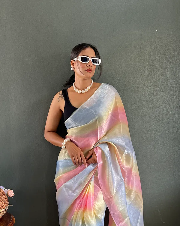 Dual_Color_1-Minute_Ready_To_Wear_Georgette_Saree_With_Blouse_Piece