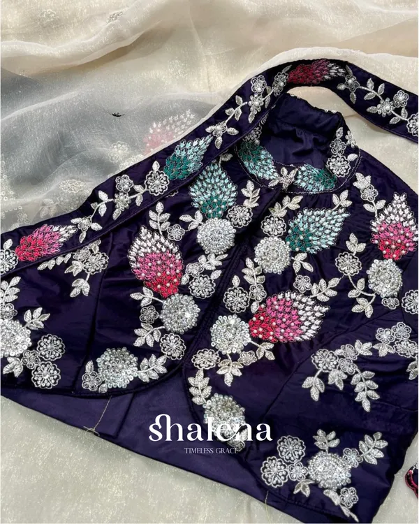Vibrant_Beige_Rangoli_Silk_Sequence_Embroidery_Work_Saree_With_Stitched_Blouse