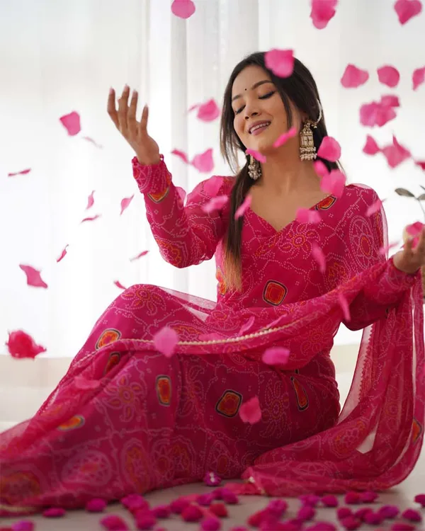 Pink_Color_1-Minute_Ready_To_Wear_Georgette_Saree_With_Blouse_Piece