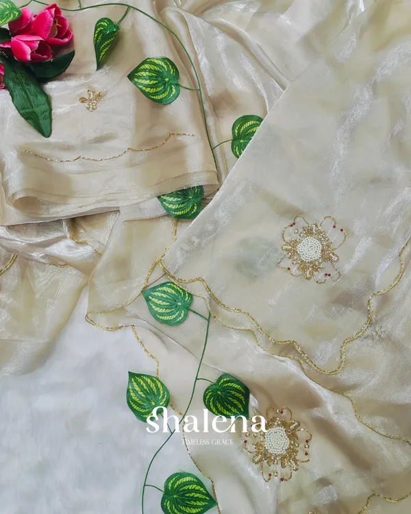 Supernal_Beige_Jimmy_Choo_Hand_Work_Saree