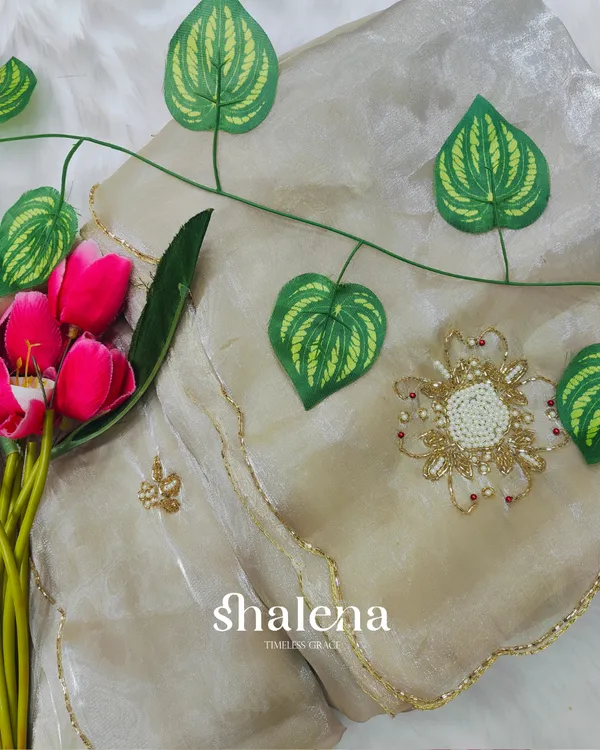 Supernal_Beige_Jimmy_Choo_Hand_Work_Saree