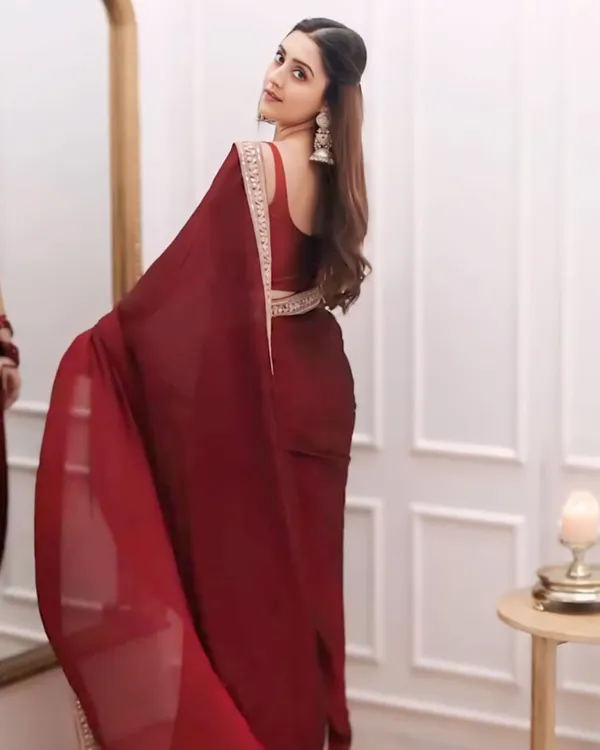 Maroon_Color_Georgette_1_-_Minute_Ready_to_Wear_Saree_with_Fully_Stitch_Blouse_(Free_Size)_Up_to_44