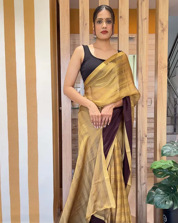 Coffie_Color_1-Minute_Ready_To_Wear_Naylon_Saree_With_Blouse_Piece