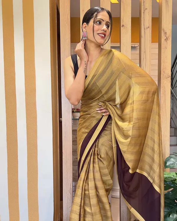 Coffie_Color_1-Minute_Ready_To_Wear_Naylon_Saree_With_Blouse_Piece
