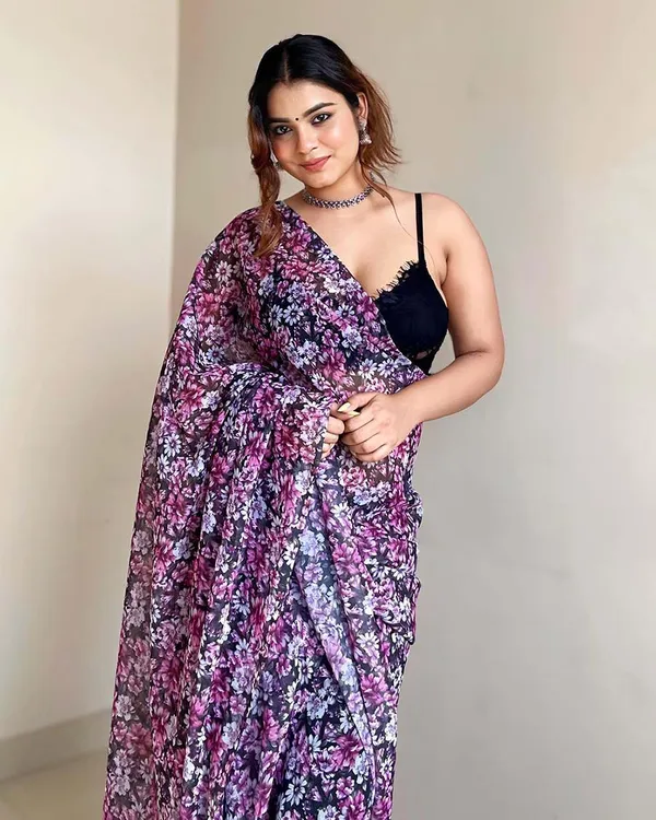 Light_Purple_Color_1-Minute_Ready_To_Wear_Georgette_Saree_With_Blouse_Piece