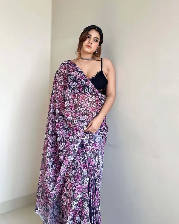 Light_Purple_Color_1-Minute_Ready_To_Wear_Georgette_Saree_With_Blouse_Piece