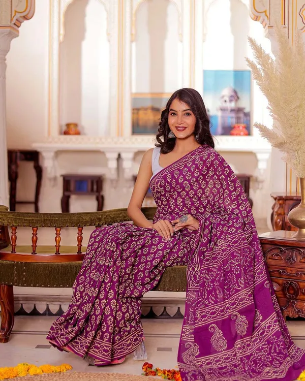 PInk_Color_1-Minute_Ready_to_Wear_Premium_Cotton_Saree_with_Blouse_Piece