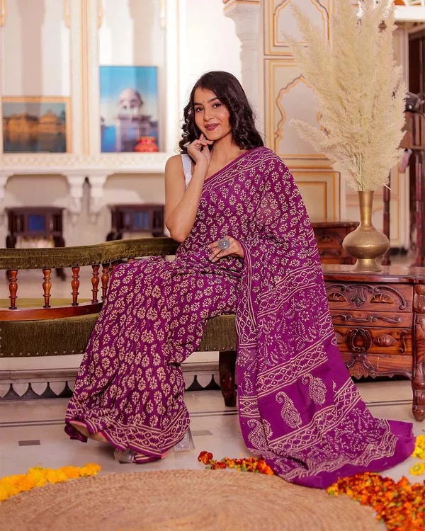 PInk_Color_1-Minute_Ready_to_Wear_Premium_Cotton_Saree_with_Blouse_Piece