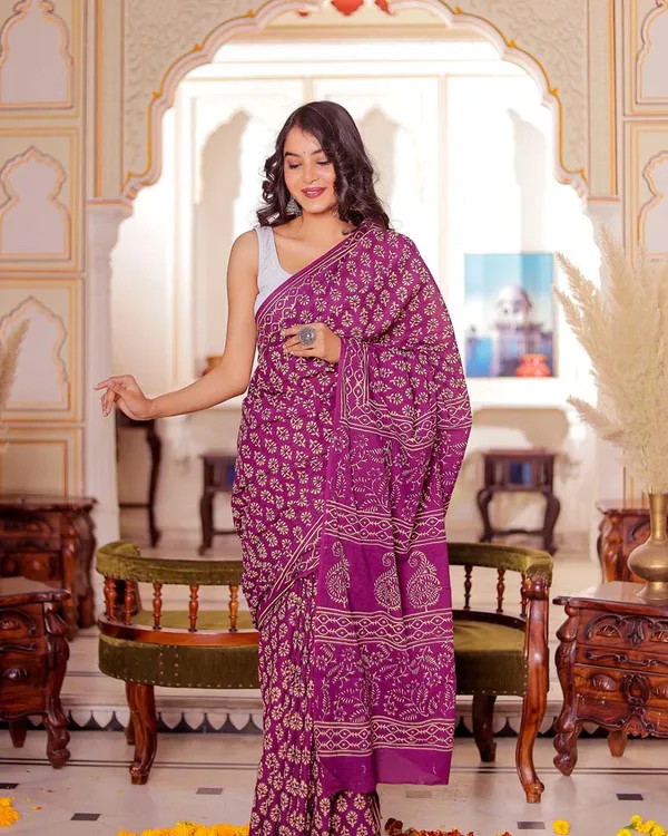 PInk_Color_1-Minute_Ready_to_Wear_Premium_Cotton_Saree_with_Blouse_Piece
