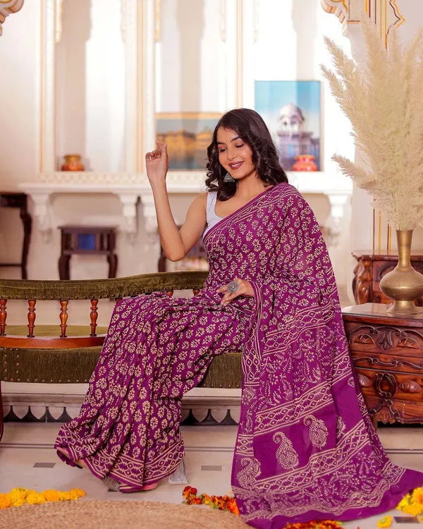 PInk_Color_1-Minute_Ready_to_Wear_Premium_Cotton_Saree_with_Blouse_Piece