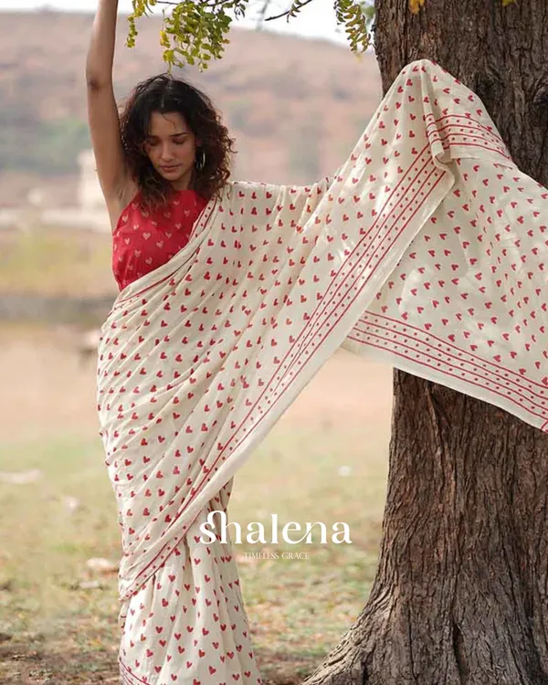 White_Color_1_-_Minute_Ready_to_Wear_Mulmul_Cotton_Saree_with_Blouse_Piece