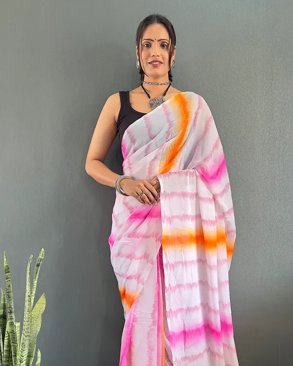 Light_PinkColor_1-Minute_Ready_To_Wear_Georgette_Saree_With_Blouse_Piece