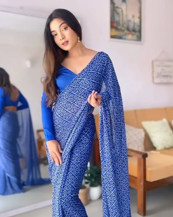 Blue_Color_Georgette_1_-_Minute_Ready_to_Wear_Saree_with_Blouse_Piece
