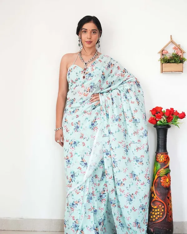 Light_Sky_Blue_Color_1-Minute_Ready_To_Wear_Georgette_Saree_With_Blouse_Piece