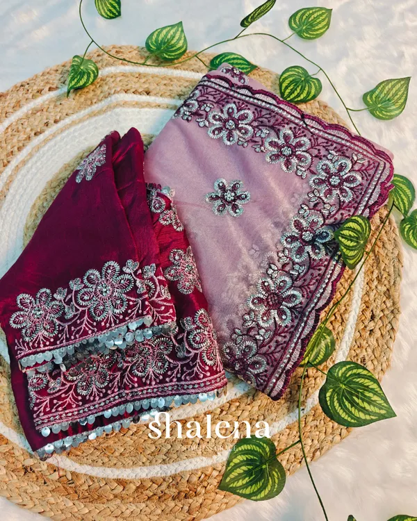Assemblage_Lavender_Organza_Silk_Saree_With_Magnificat_Full_Stitched_Blouse