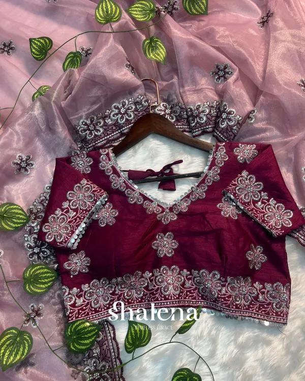 Assemblage_Lavender_Organza_Silk_Saree_With_Magnificat_Full_Stitched_Blouse