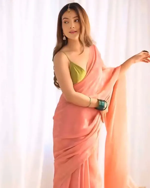 Orange_Color_1-Minute_Ready_To_Wear_Soft_Fandy_Silk_Saree_with_Blouse_Piece