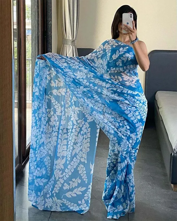 Sky_Blue_Color_1-Minute_Ready_To_Wear_Georgette_Saree_With_Blouse_Piece