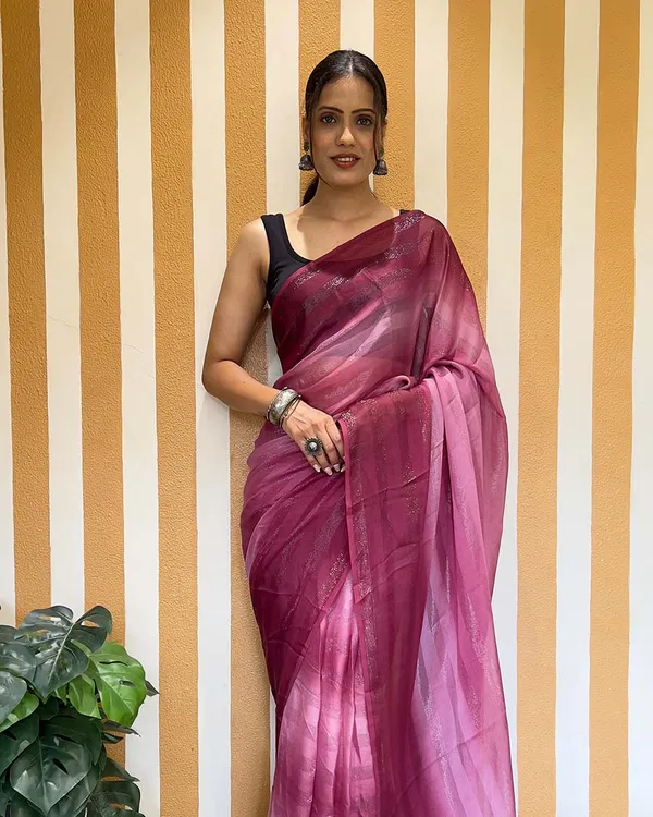 Pink_Color_1-Minute_Ready_To_Wear_Naylon_Saree_With_Blouse_Piece